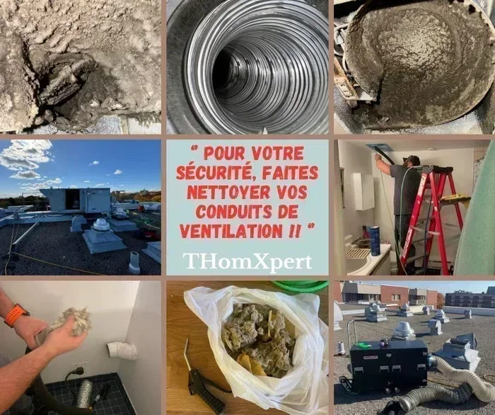 Nettoyage des conduits de ventilation